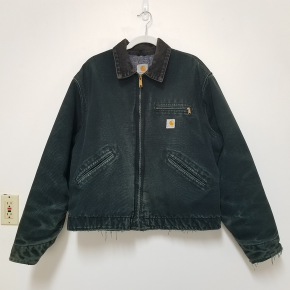 Distressed Carhartt Detroit Jacket 46 